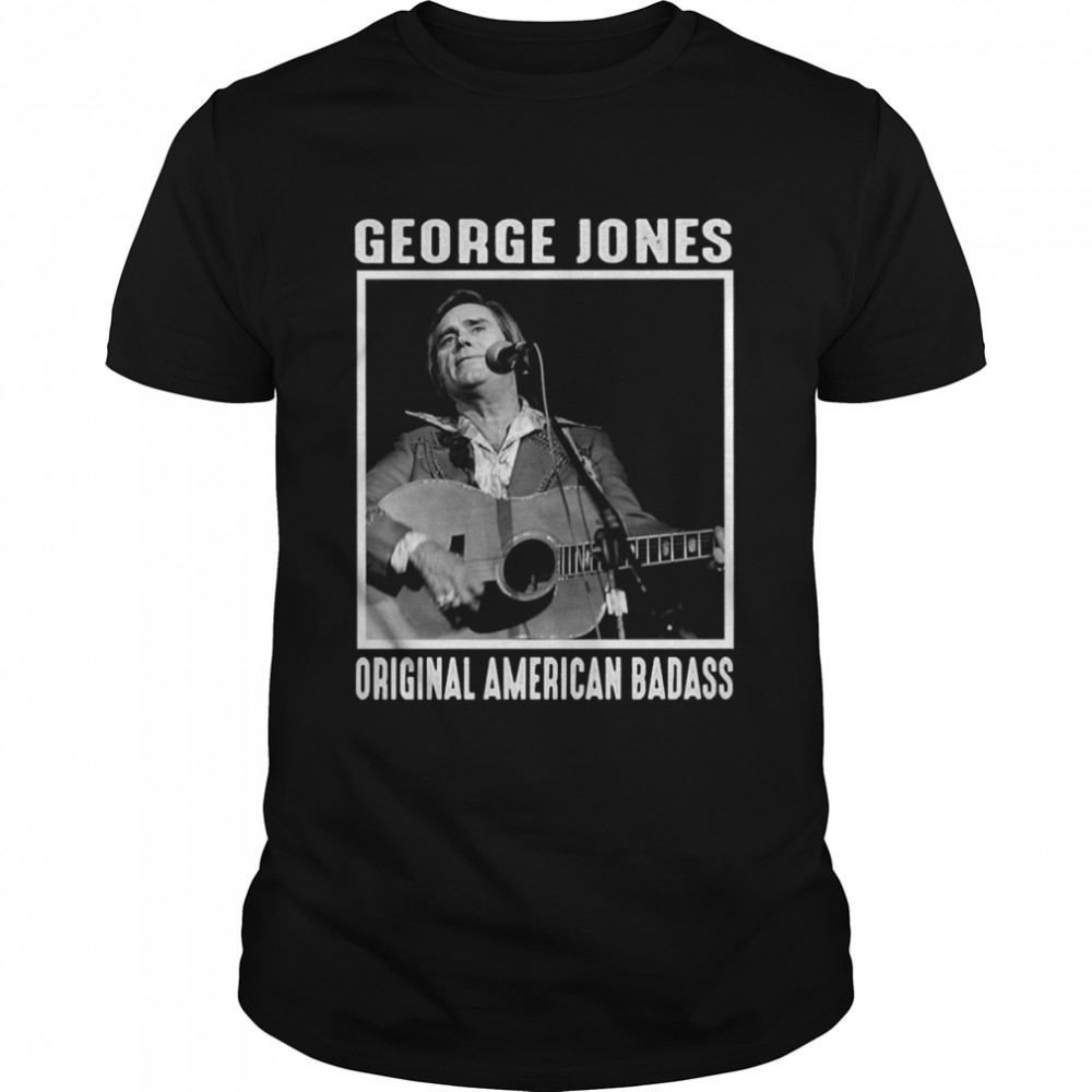 Vintage Make Art Jones George Country Music American Really shirt Classic Men's T-shirt