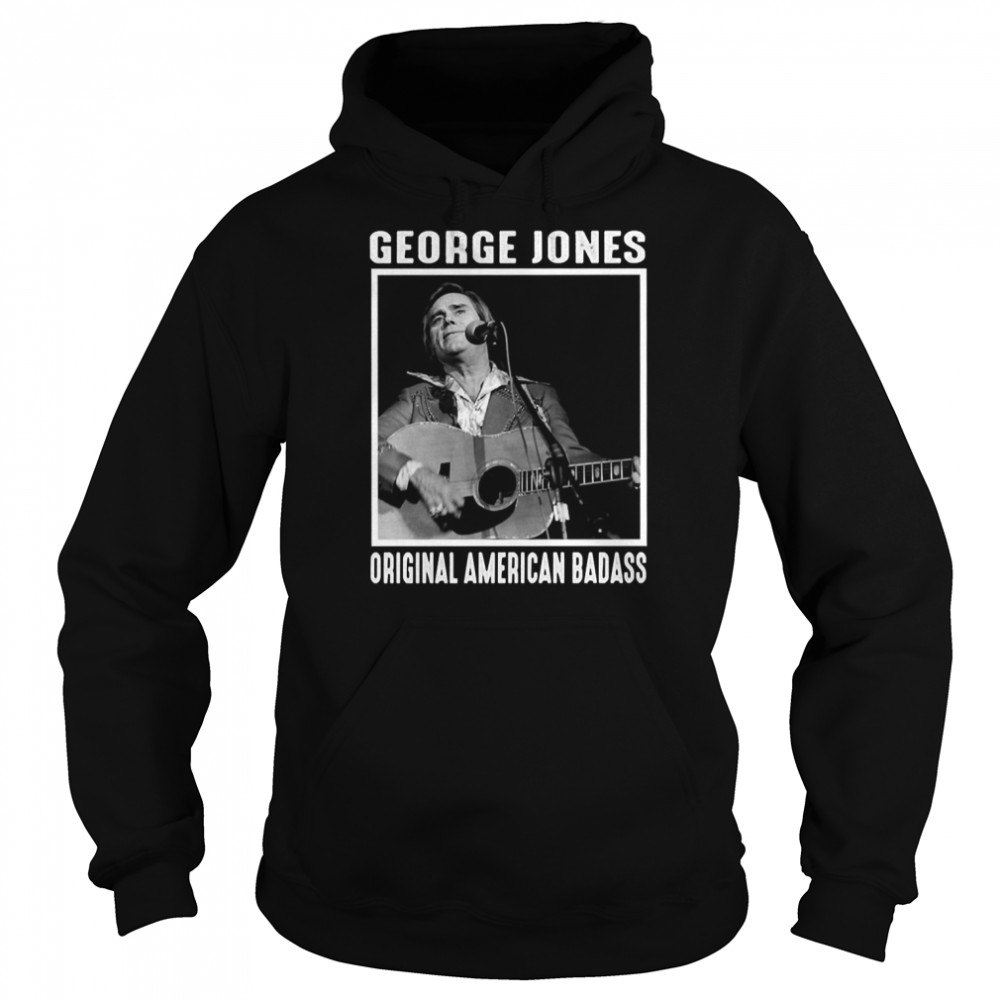 Vintage Make Art Jones George Country Music American Really shirt Unisex Hoodie