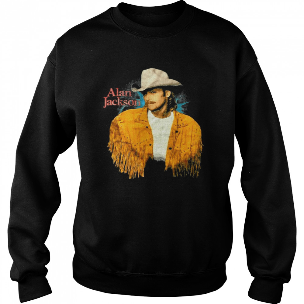 vintage rare 1993 alan jackson the legend singer shirt unisex sweatshirt