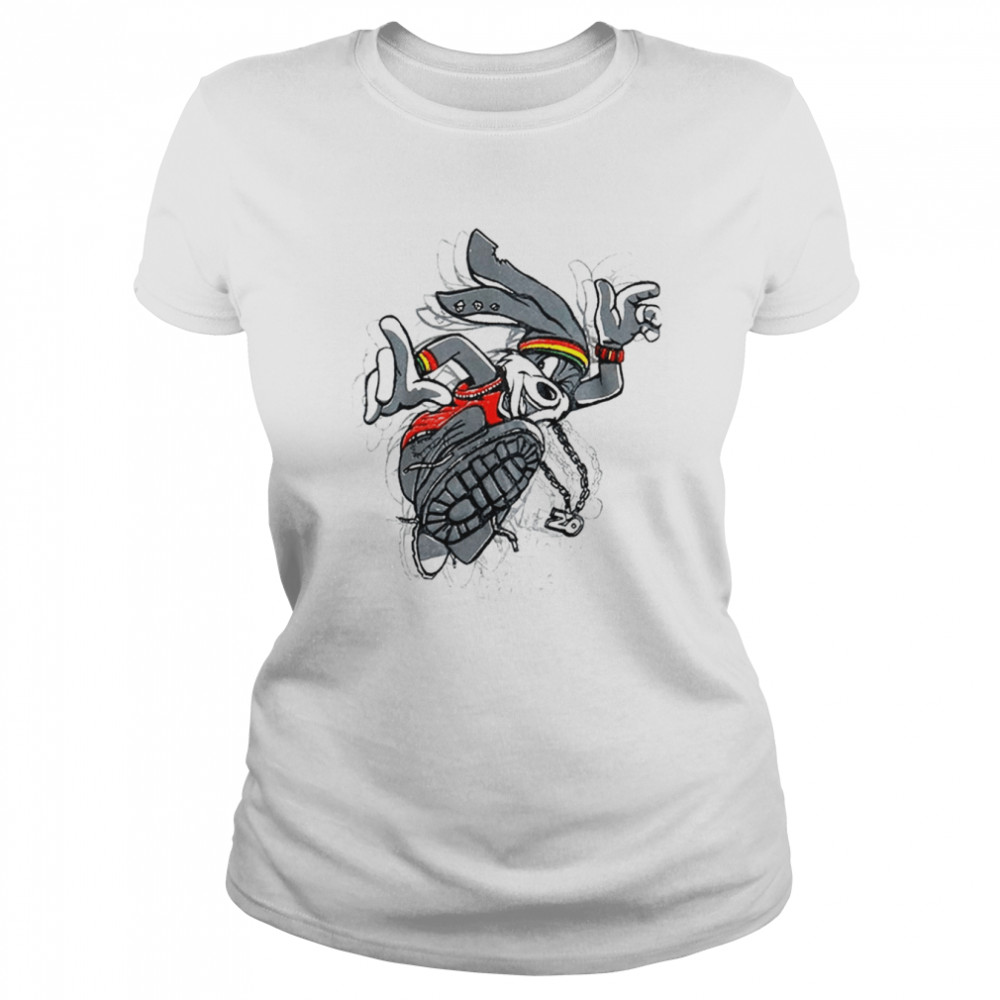 Vintage Slow Motion Cartoon Character shirt Classic Women's T-shirt