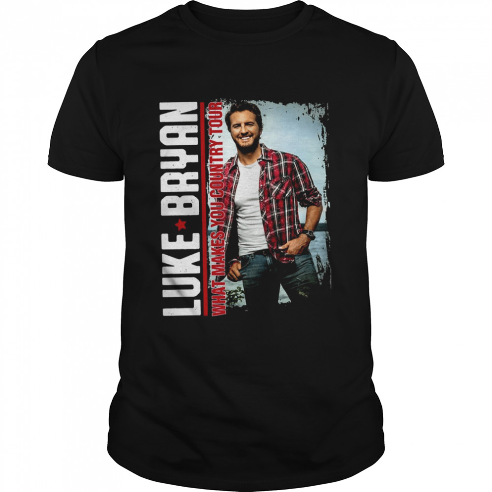 What Makes You Country Tour Luke Bryan Country Music shirt Classic Men's T-shirt