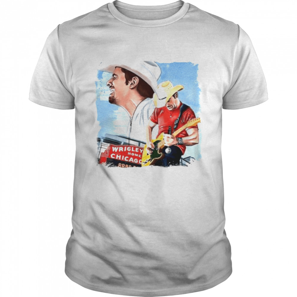 Wrigley Aesthetic Art Brad Paisley shirt Classic Men's T-shirt