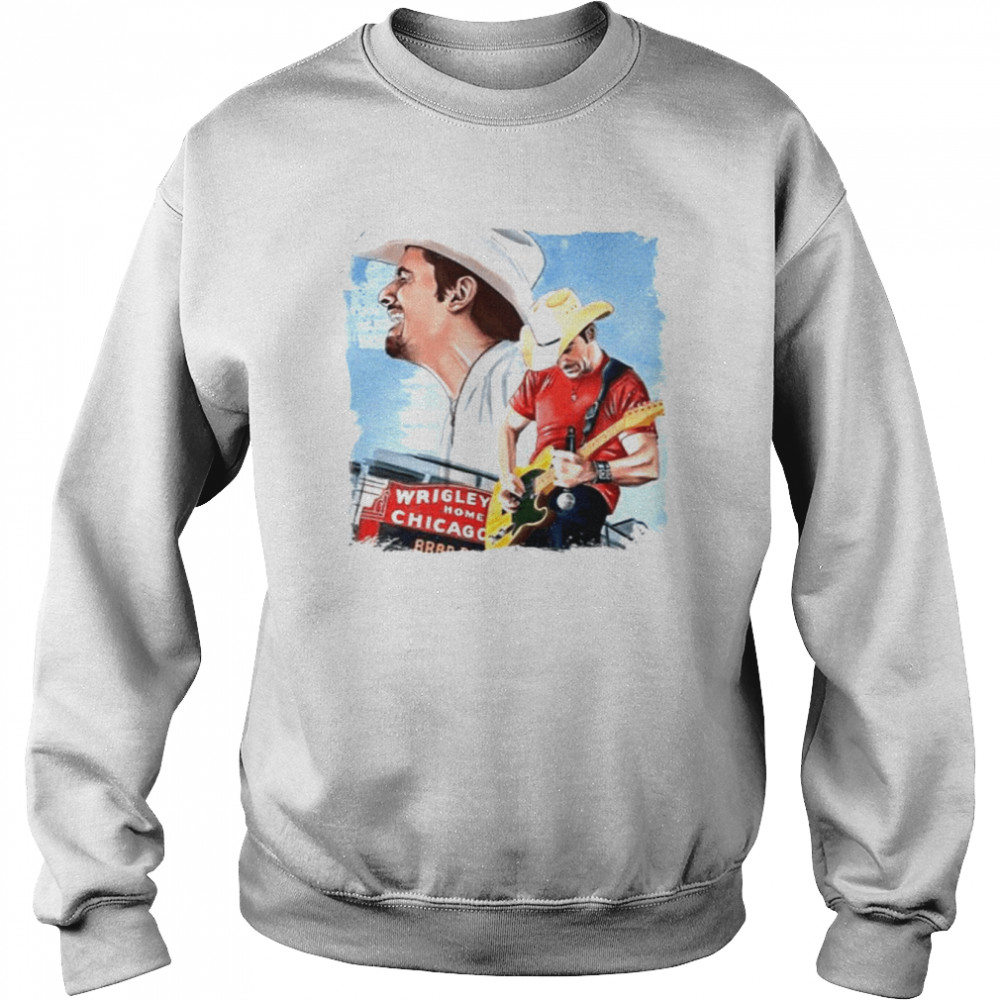 Wrigley Aesthetic Art Brad Paisley shirt Unisex Sweatshirt