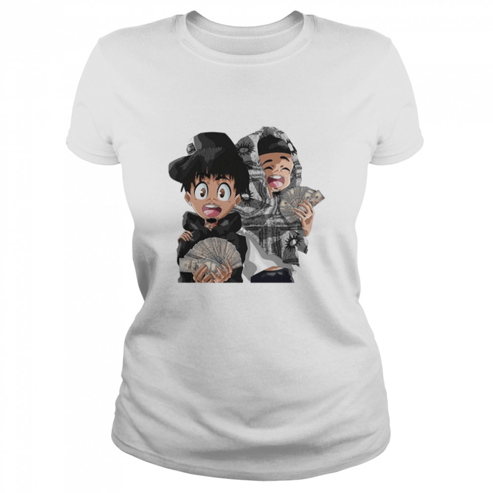 Anime Character Rapper Feat Yeat shirt 9 Anime Character Rapper Feat Yeat shirt Classic Women's T-shirt