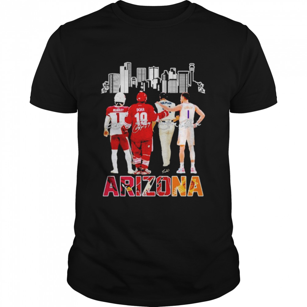 Arizona city Murray and Doan and Johnson and Booker signatures shirt Classic Men's T-shirt