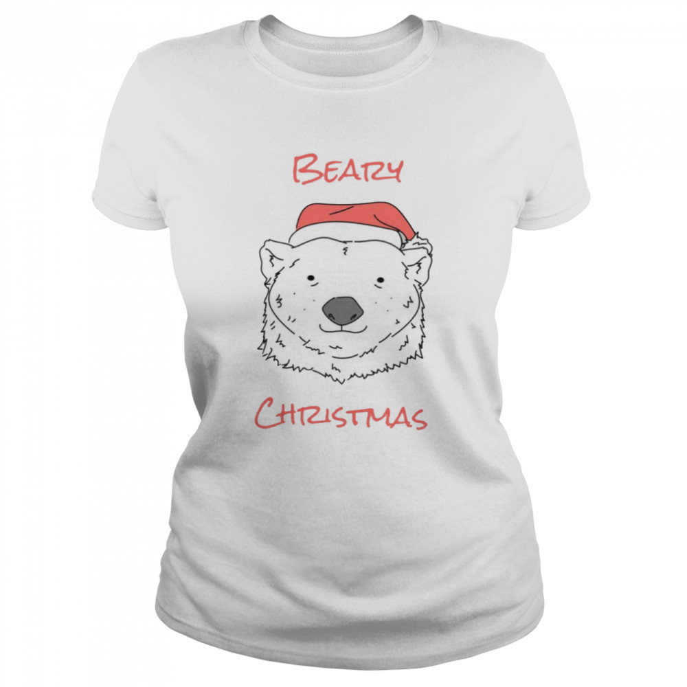 Beary Christmas Christmas Design Xmas shirt Classic Women's T-shirt