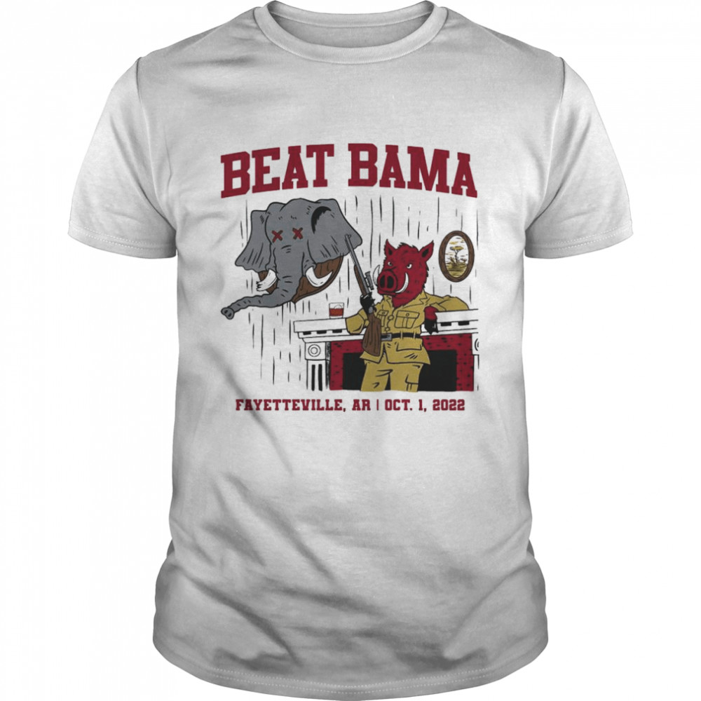 Beat Bama Fayetteville Ar OCT 1 2022 shirt Classic Men's T-shirt