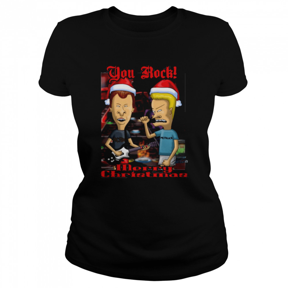 Best M Christmas Beavis Butthead Beavis And Butthead shirt Classic Women's T-shirt