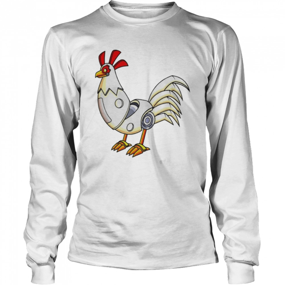 chicken robot trending long sleeved t shirt