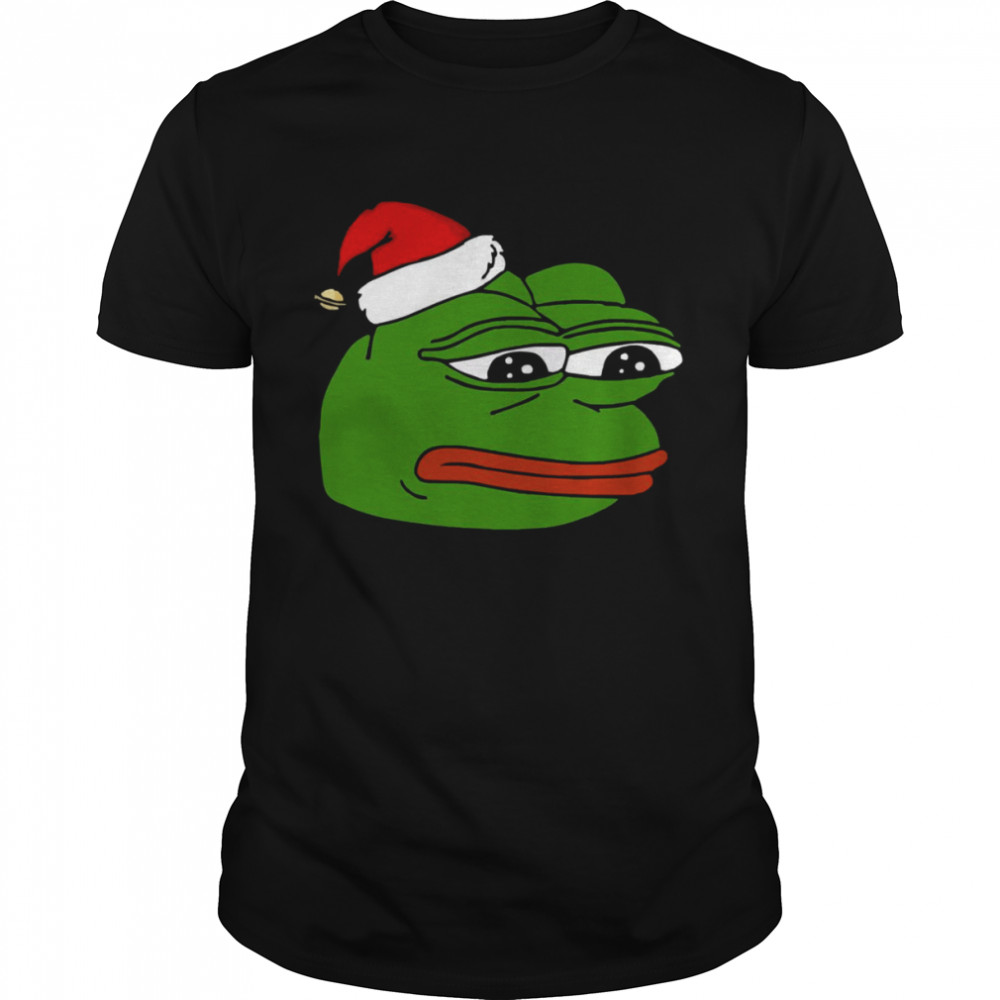 Christmas Pepe Funny Hot Meme shirt Classic Men's T-shirt