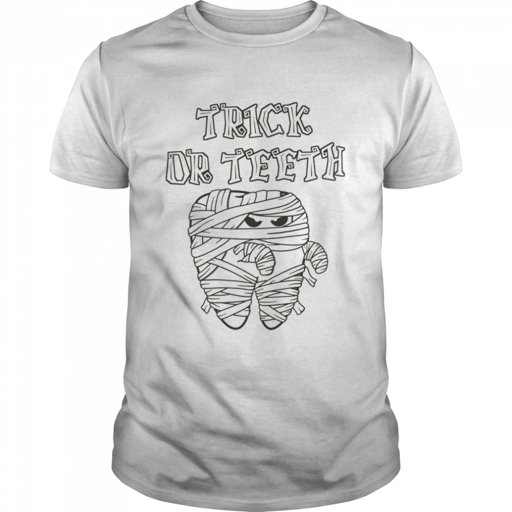 Dentist Trick Orth Unique For Dentist Funny shirt Classic Men's T-shirt