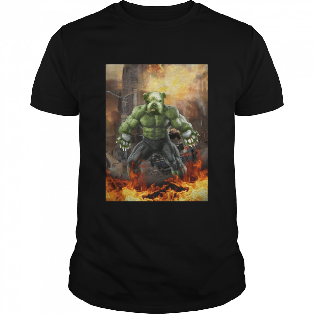 Doggo Hulk Personalized Pet shirt Classic Men's T-shirt