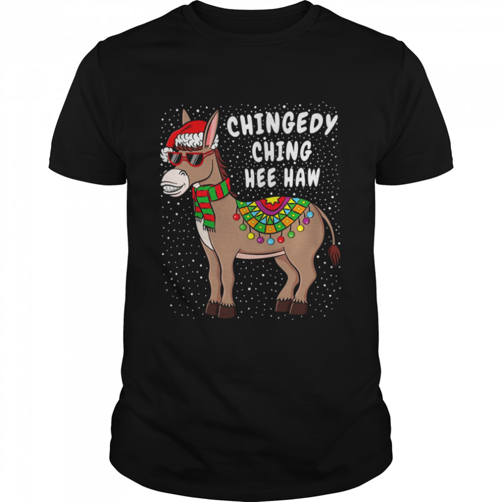 Donkey Funny American Italian Xmas Christmas shirt Classic Men's T-shirt