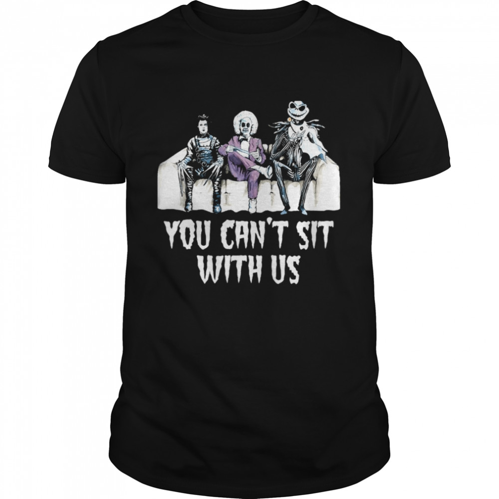 Edward Scissorhands Beetlejuice Funny You Can’t Sit With Us shirt Classic Men's T-shirt