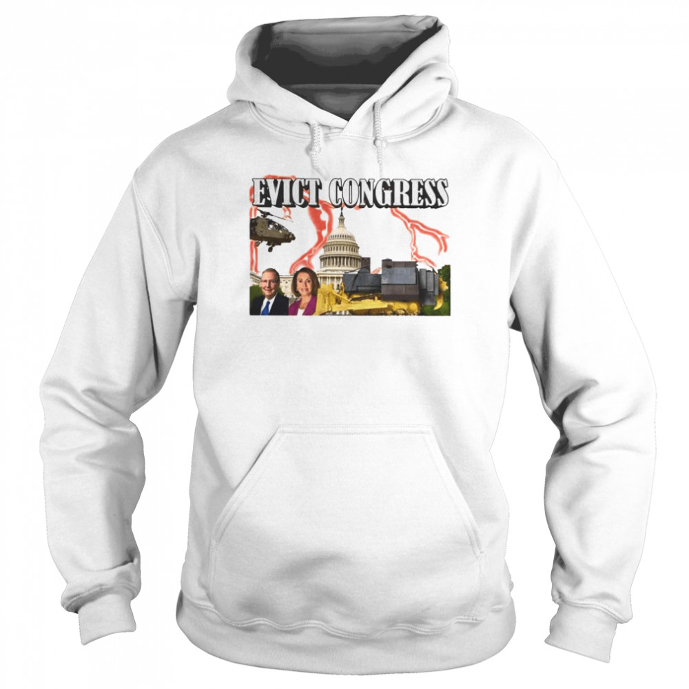 evict congress shirt unisex hoodie