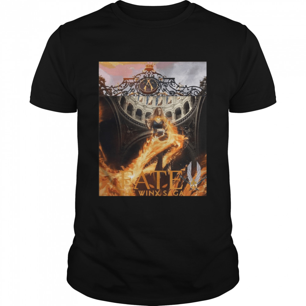 Fate Winx Saga Fire Fairy Bloom shirt Classic Men's T-shirt