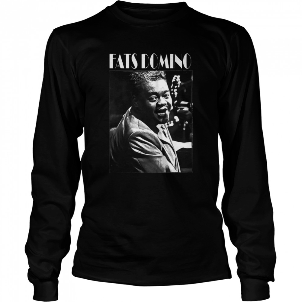 Fats Domino Vintage 90s shirt Long Sleeved T-shirt