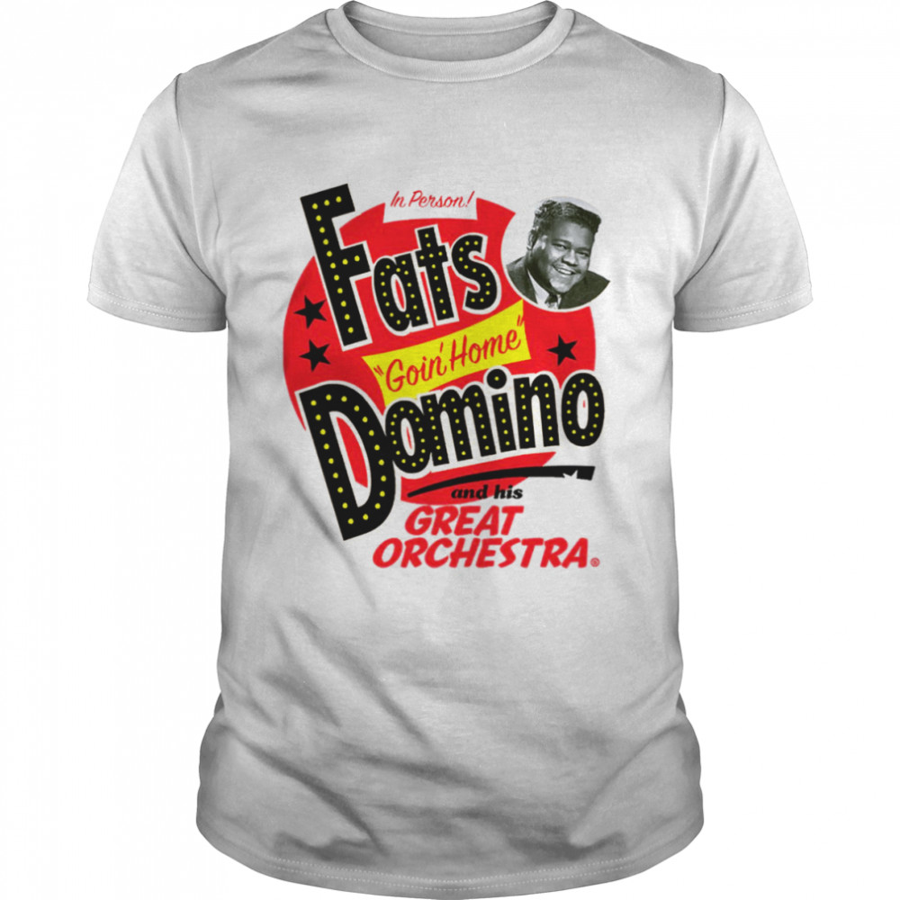 Great Orchestra And Fats Domino Goin’ Home shirt Classic Men's T-shirt