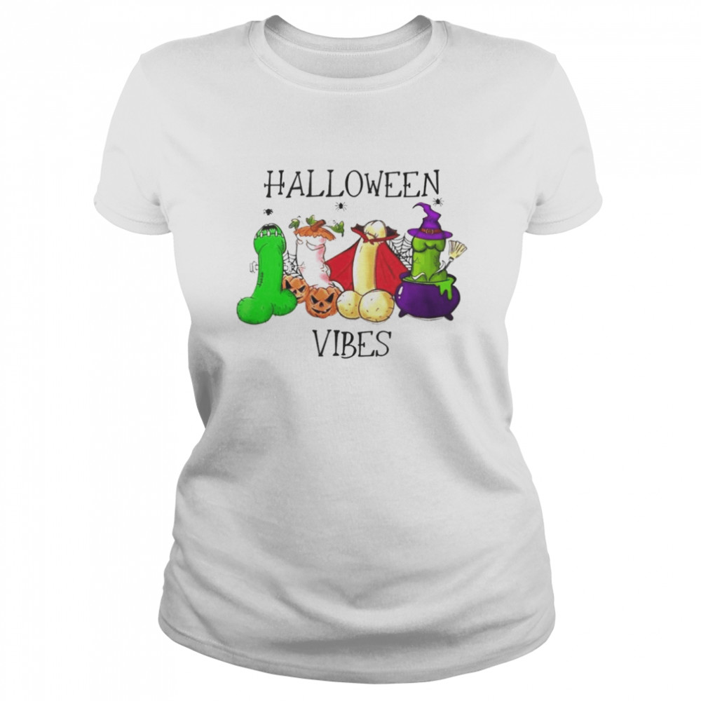 halloween vibes shirt classic womens t shirt