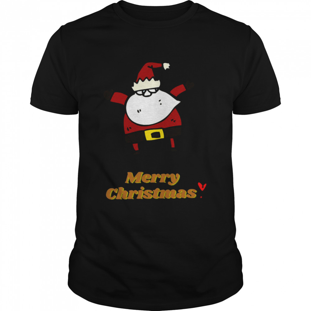 Happy Santa Christmas Design Xmas shirt Classic Men's T-shirt