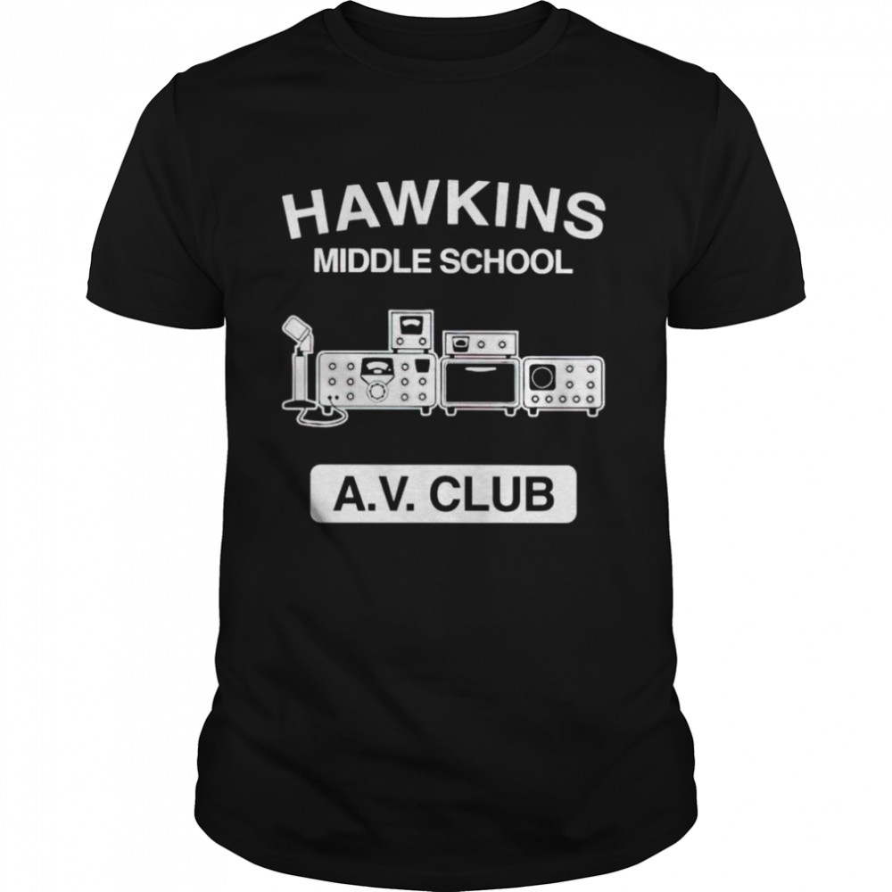 Hawkins Middle School Av Club shirt Classic Men's T-shirt