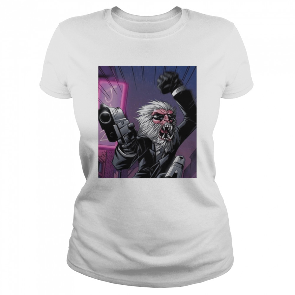 Hit Monkey Rage  Classic Women's T-shirt