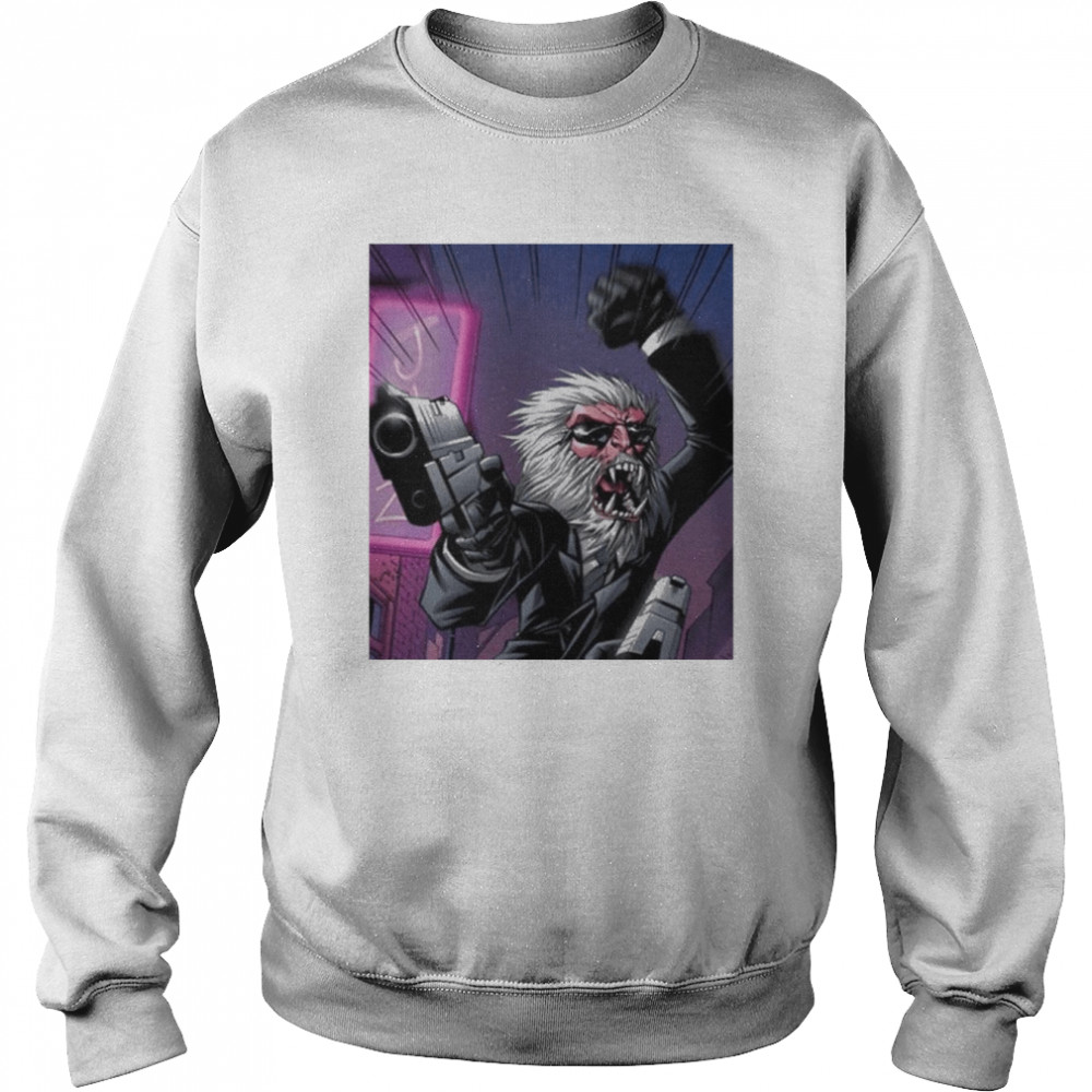 Hit Monkey Rage  Unisex Sweatshirt