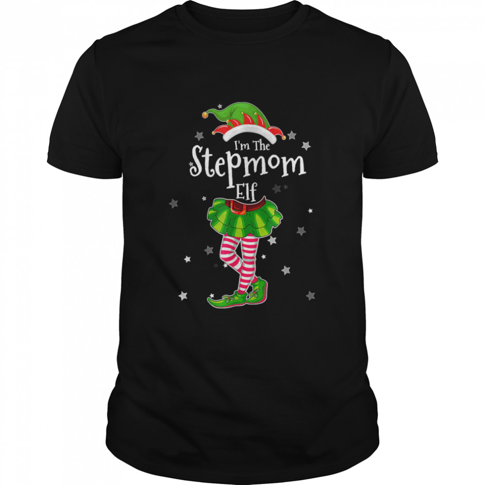 I'm The StepMom Elf T- Matching Christmas Costume 2022 T- Classic Men's T-shirt I'm The StepMom Elf T- Matching Christmas Costume 2022 T- Classic Men's T-shirt