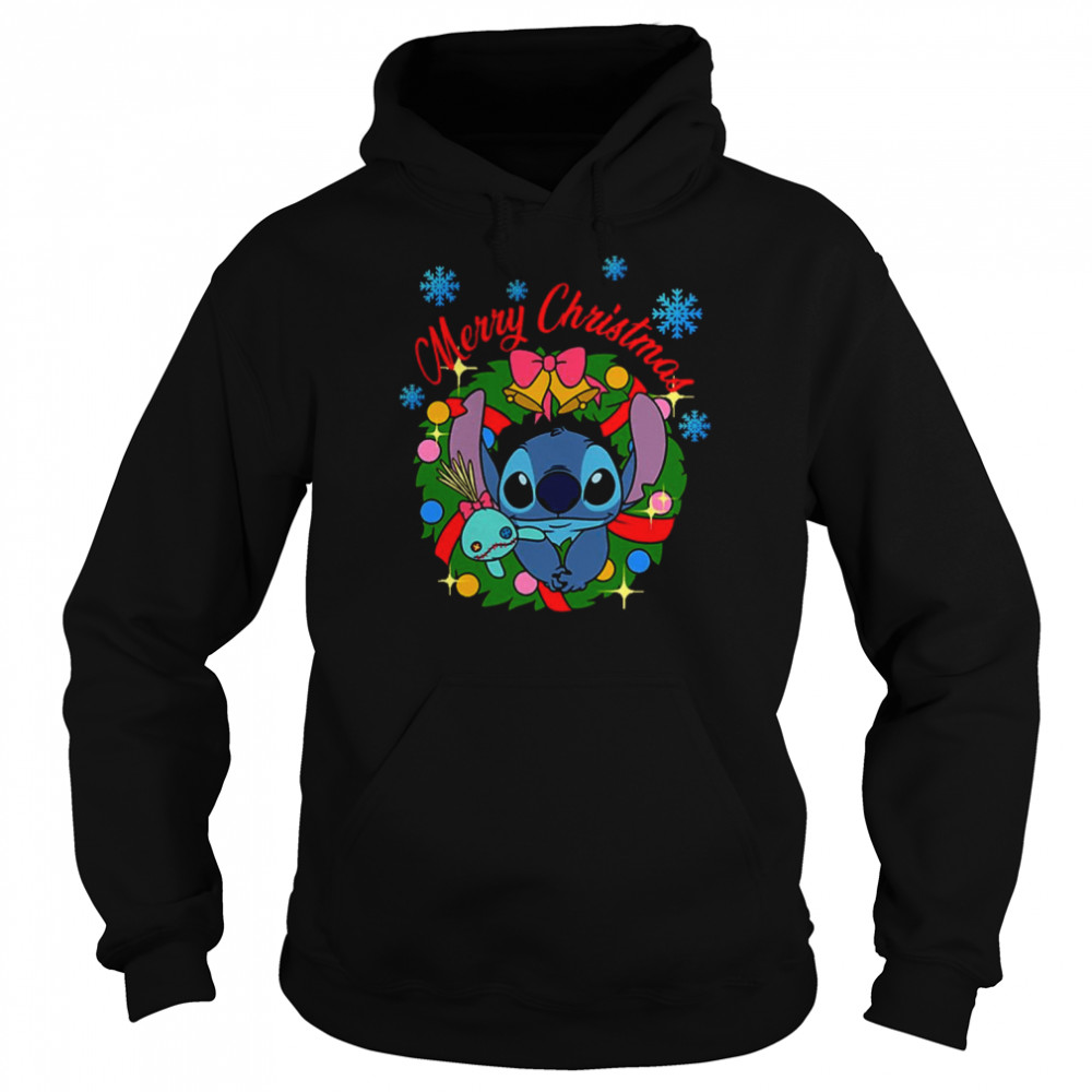 Lilo & Stitch Design Xmas Christmas shirt 12 Lilo & Stitch Design Xmas Christmas shirt Unisex Hoodie