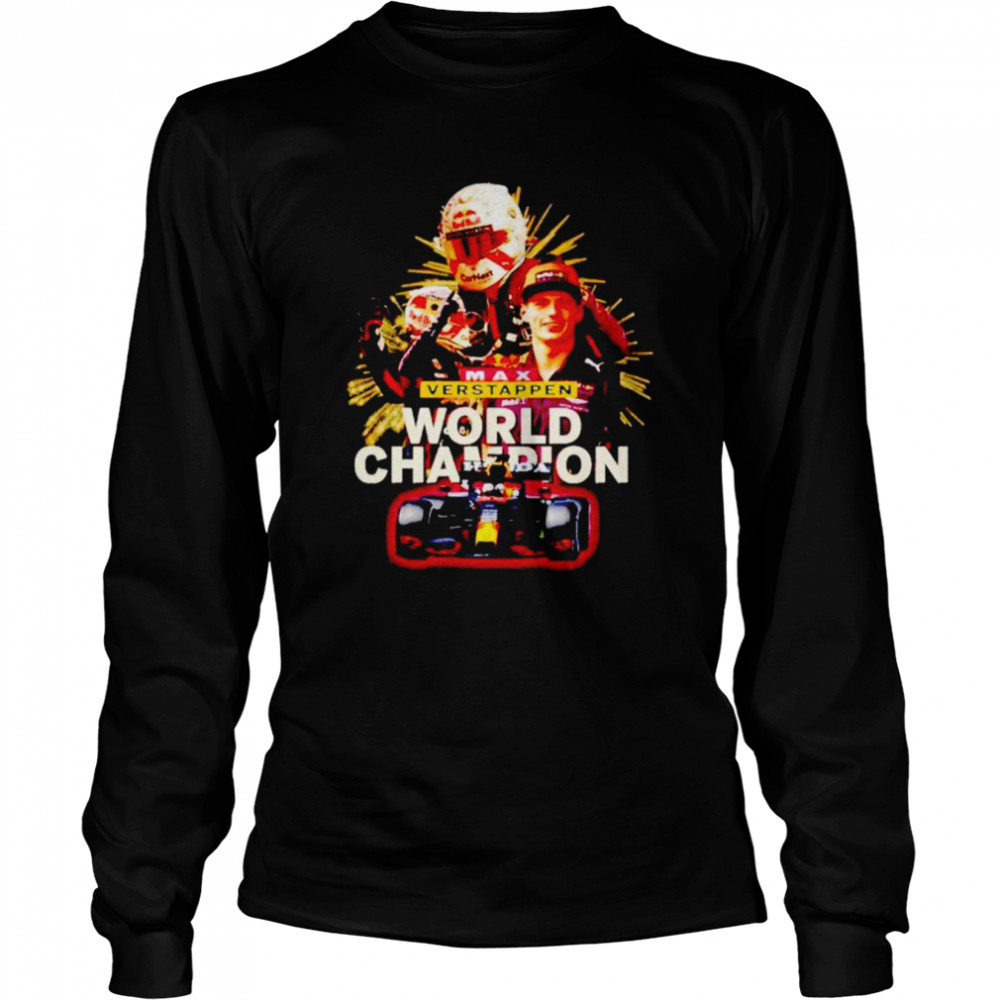 Max Verstappen world champion shirt Long Sleeved T-shirt