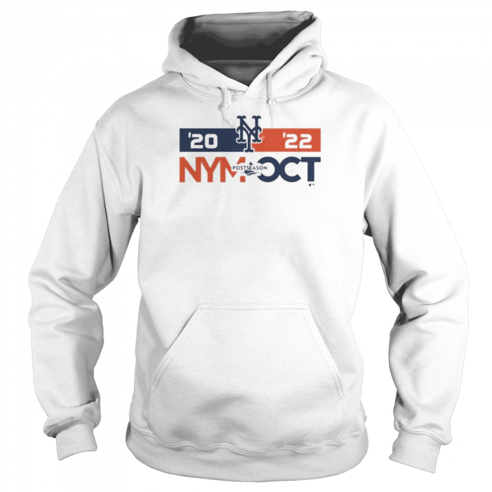 Mlb New York Mets 2022 Postseason NYM OCT shirt 12 Mlb New York Mets 2022 Postseason NYM OCT shirt Unisex Hoodie