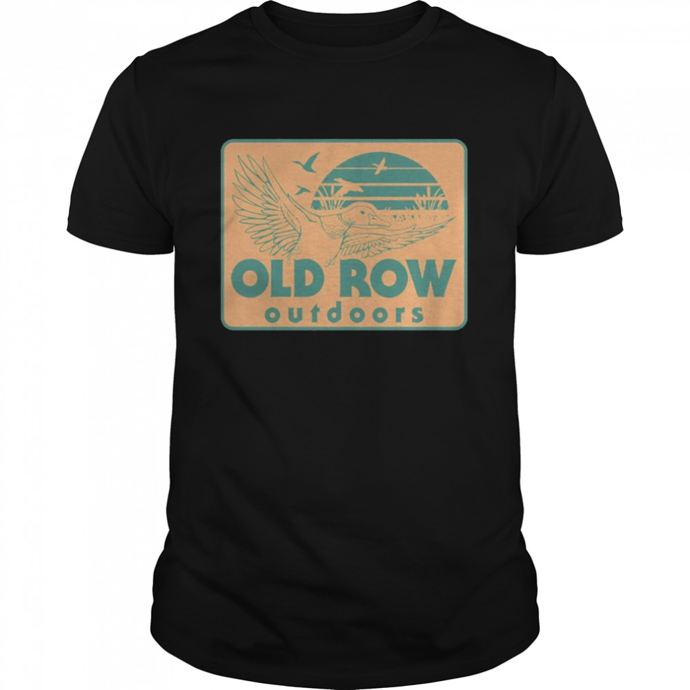 Old row outdoors duck hunt shirt Classic Men's T-shirt