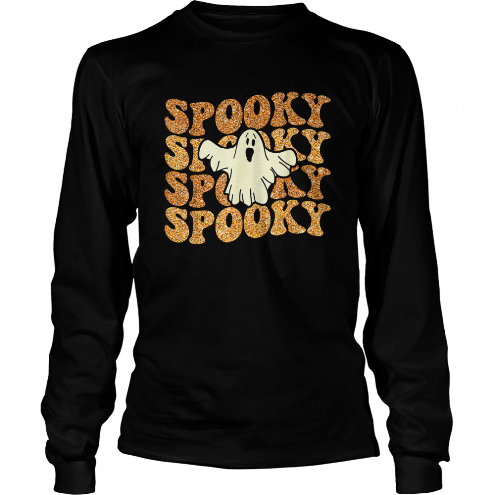 spooky ghoul cute ghoul halloween 2022 t long sleeved t shirt