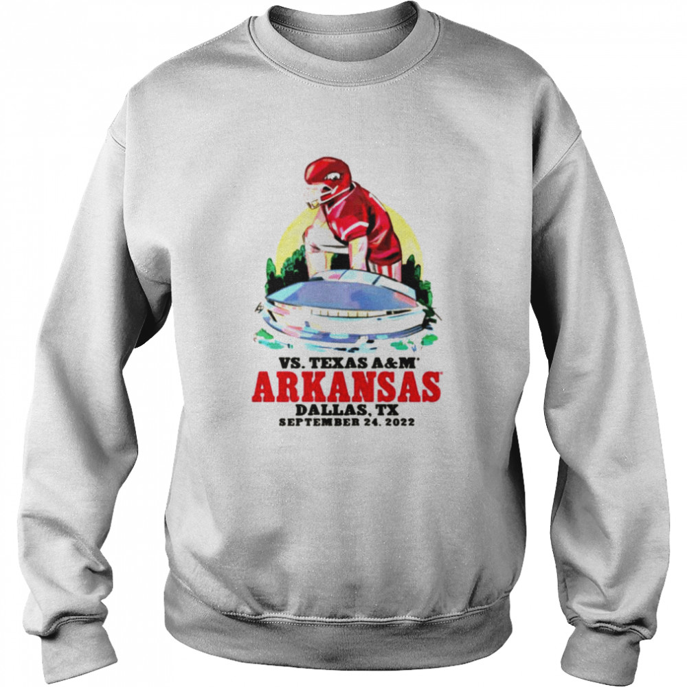 Texas A&m Aggies Vs. Arkansas Razorbacks Game Day 2022 shirt Unisex Sweatshirt