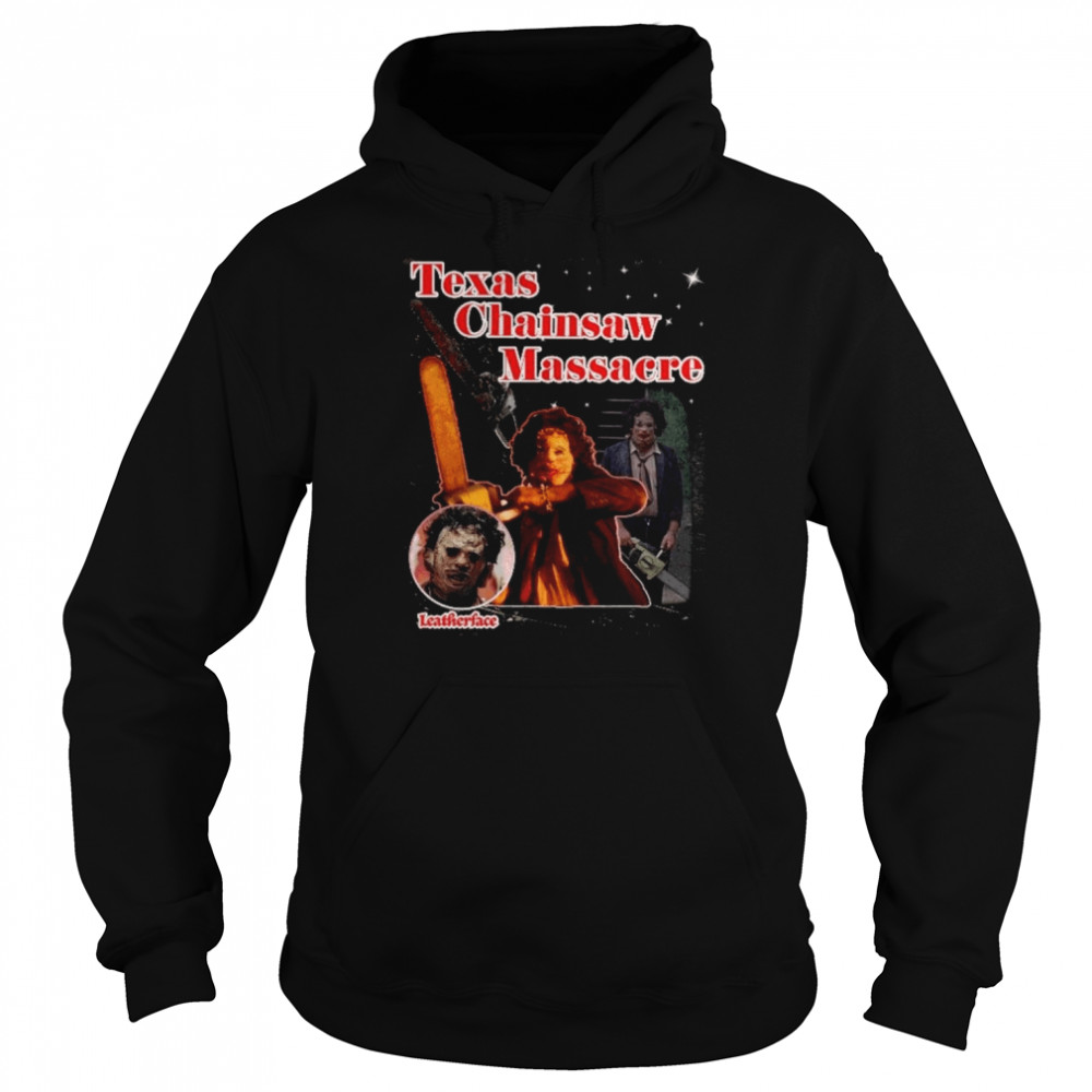 Texas Chainsaw Massacre Y2k Leatherface Horror Movie shirt Unisex Hoodie