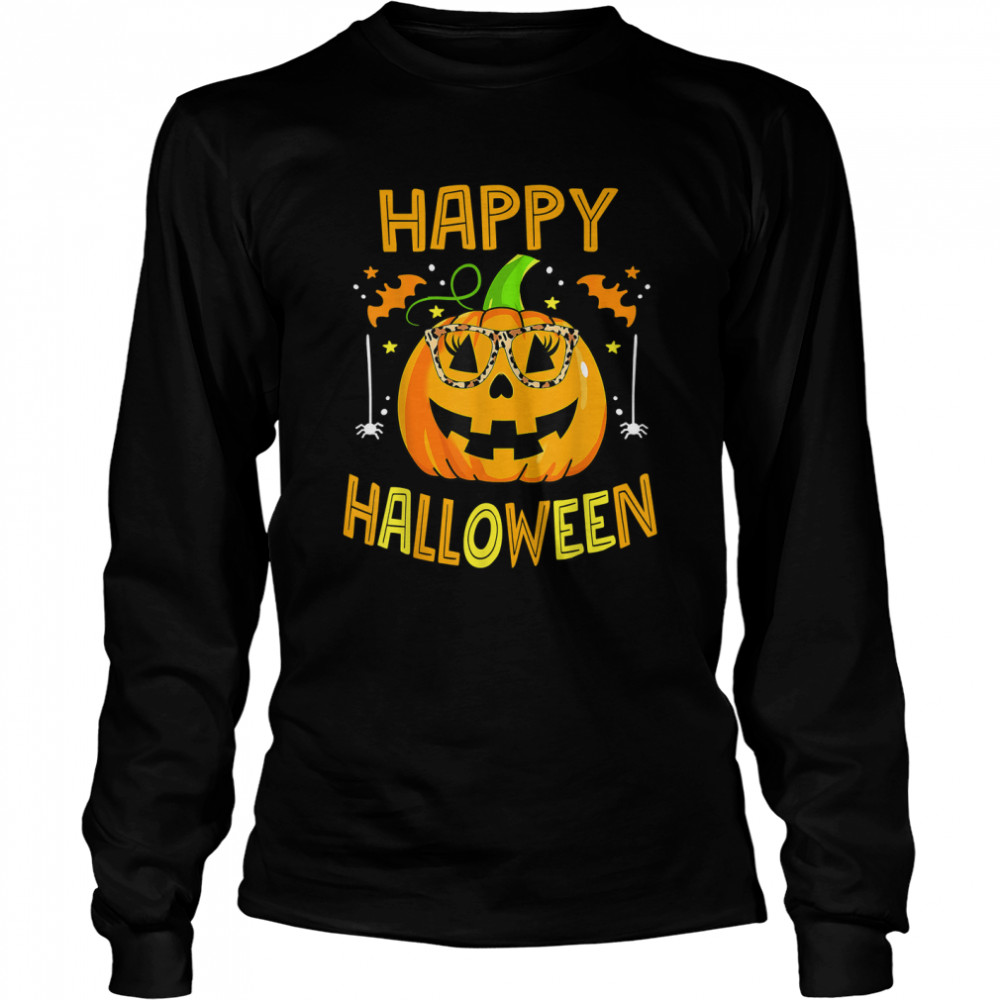 Trick Or Treat Halloween, Pumpkin Happy Halloween 2022 T- Long Sleeved T-shirt