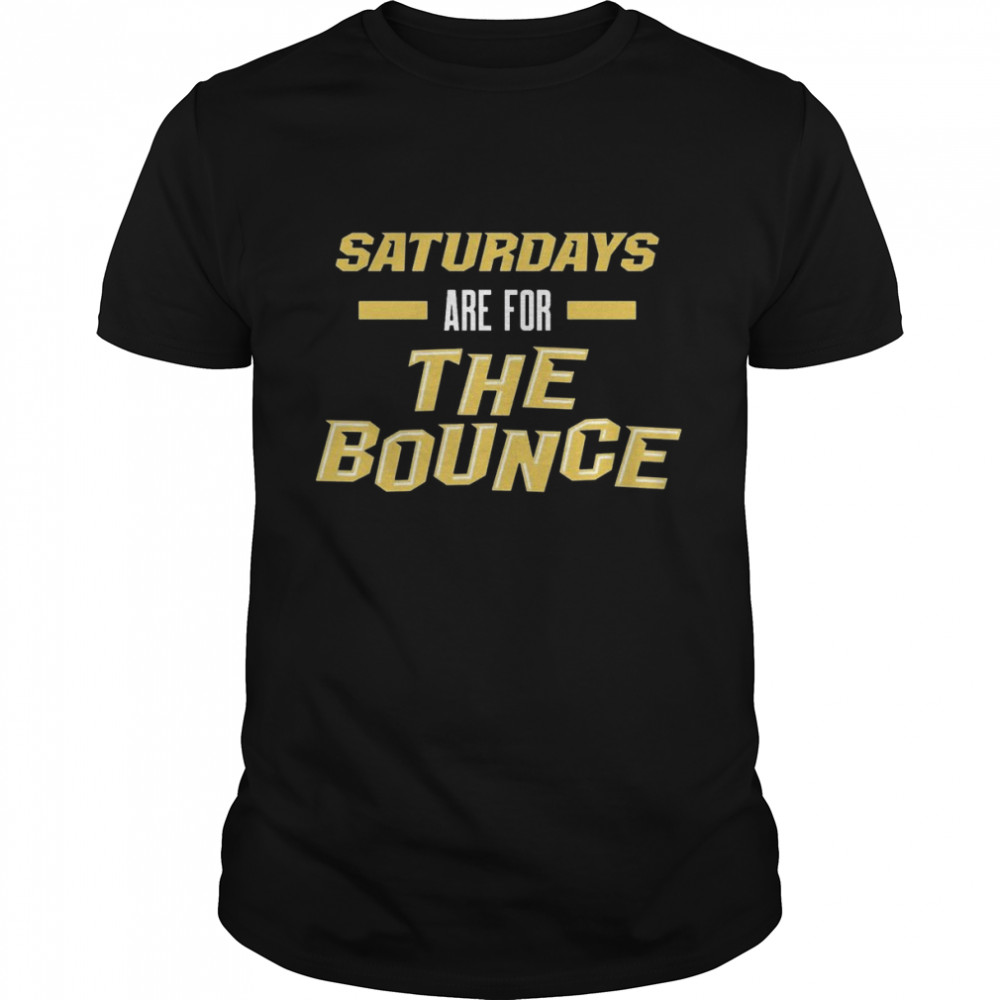 UCF Knights Saturdays Are For The Bounce  Classic Men's T-shirt