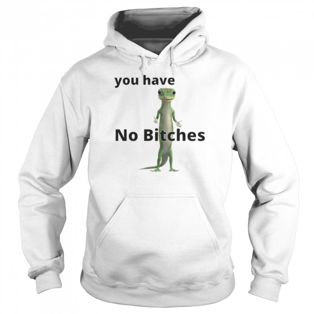 you have no bitches funny shirt unisex hoodie
