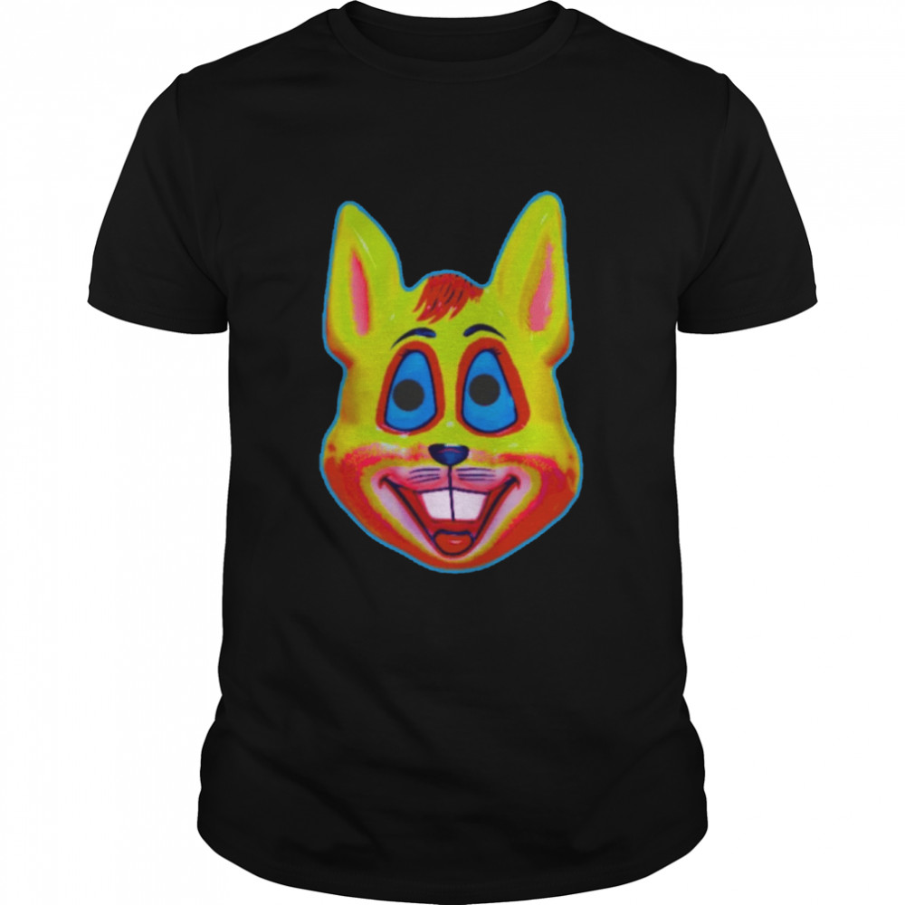 Cartoon Bunny Mask T-Shirt