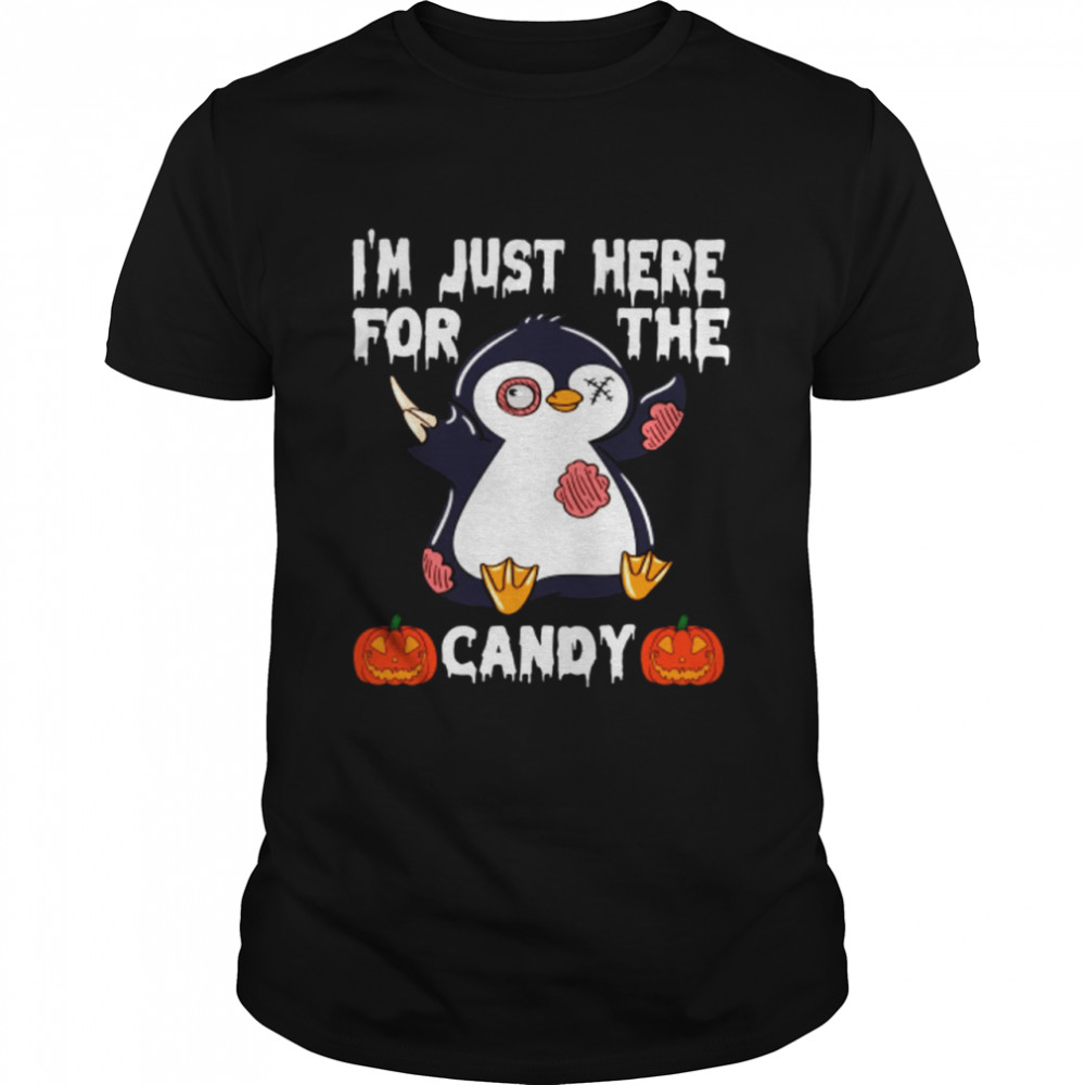 Halloween I'm Just Here For The Candy T-Shirt
