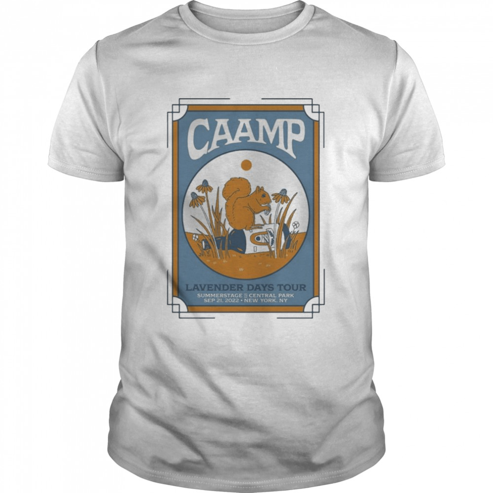Caamp Lavender Days Tour Sept 21 2022 New York Ny shirt Classic Men's T-shirt