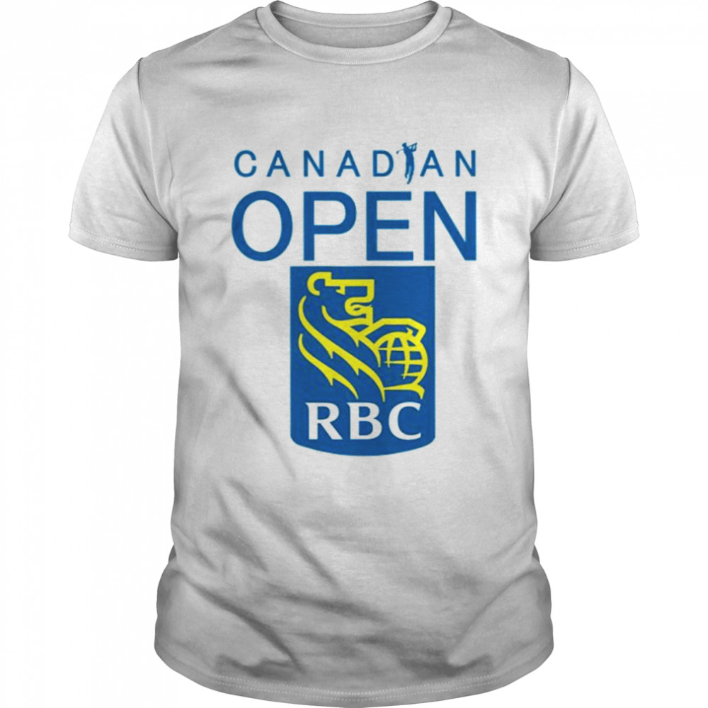 Canadian Open Rbc Golf Blue Logo shirt