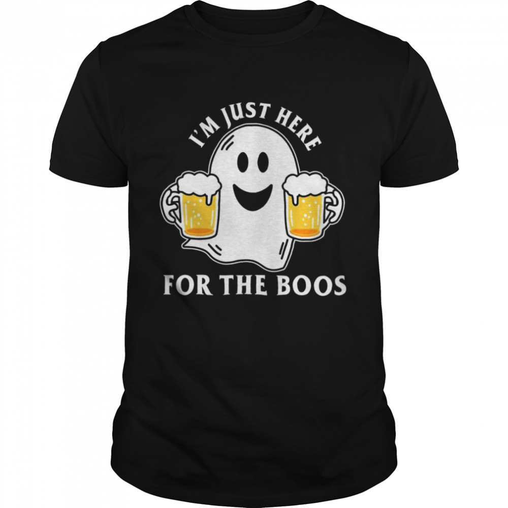 Boos Ghost Beers Halloween shirt Classic Men's T-shirt