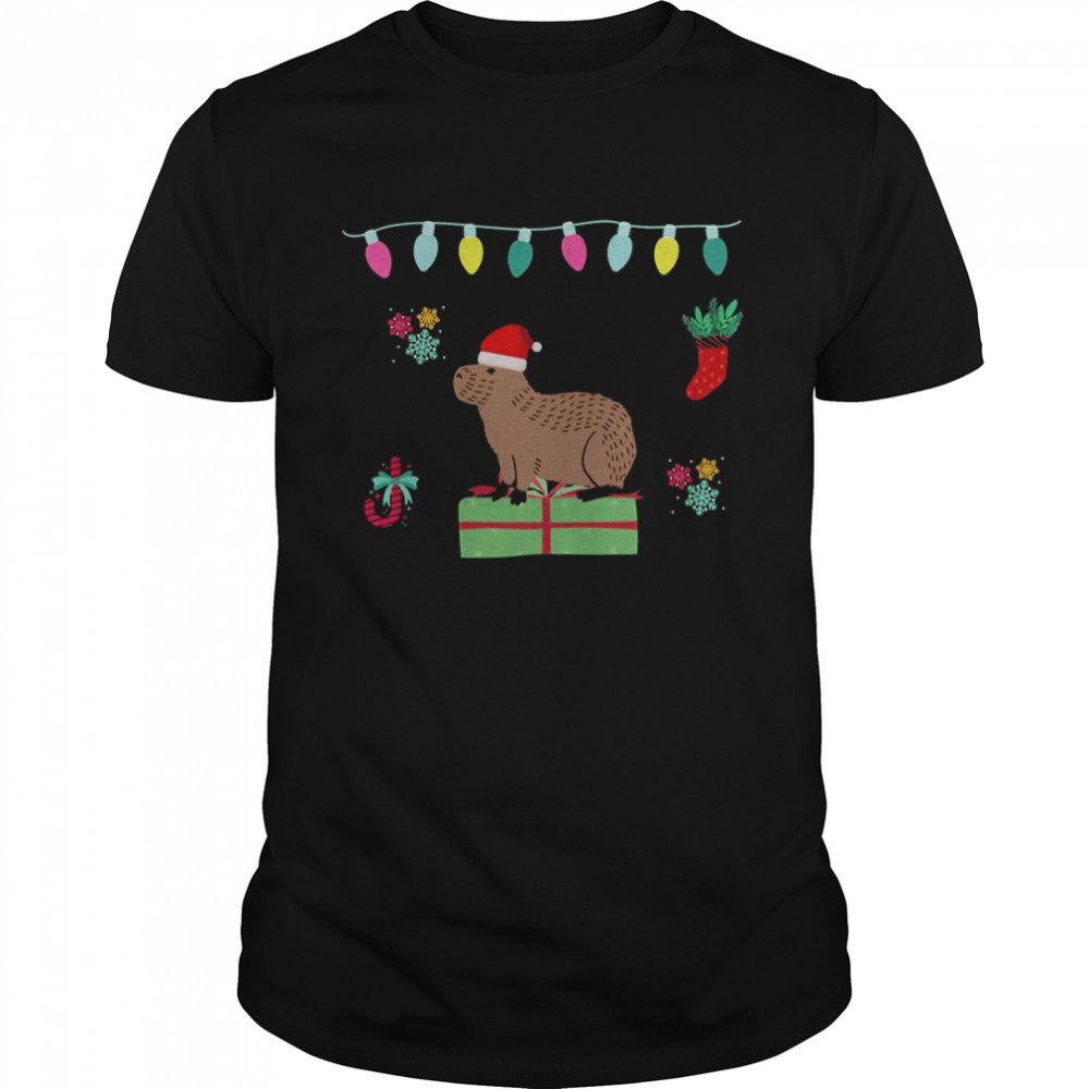 Capybara Christmas Xmas shirt Classic Men's T-shirt