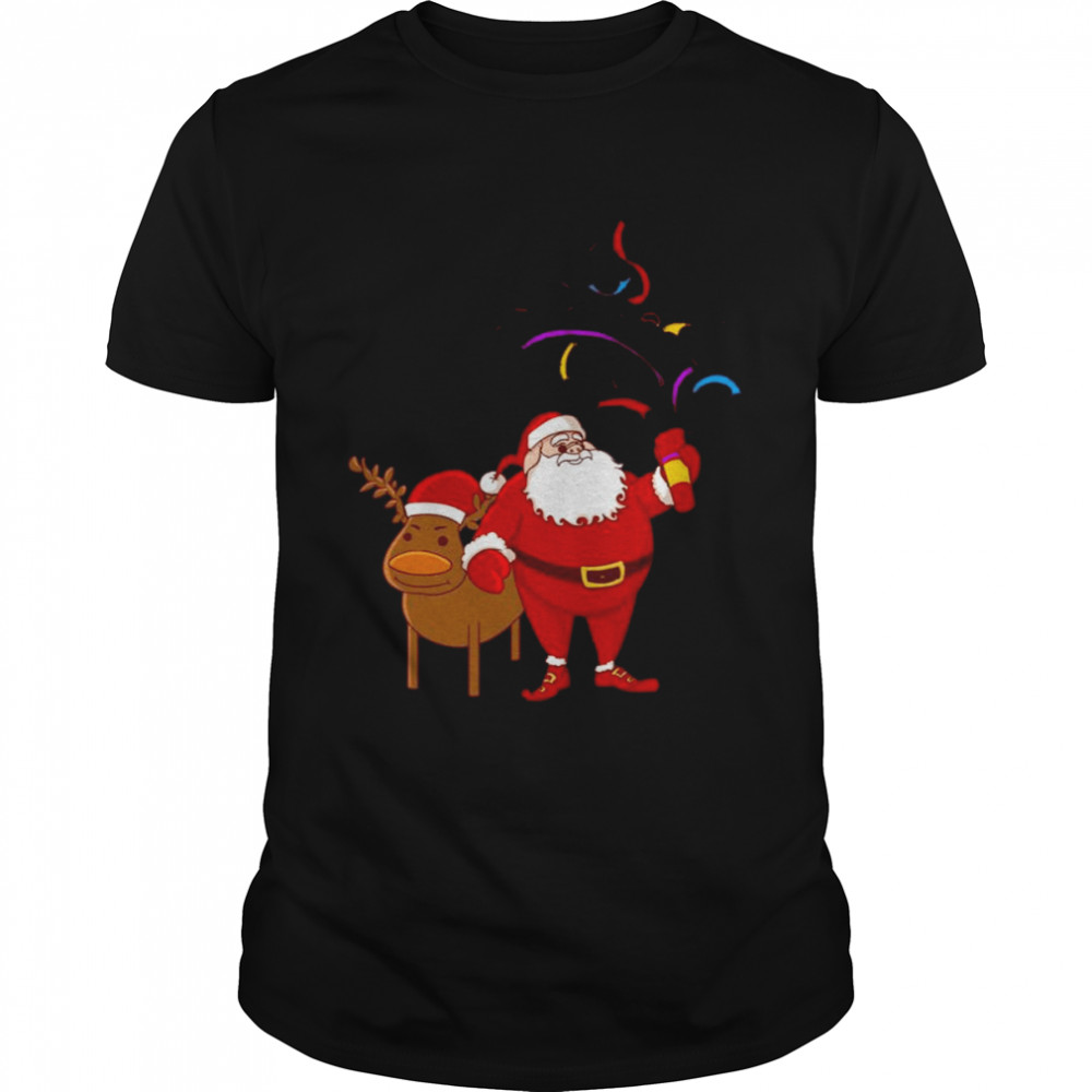 Celebrating The Happiest Time Santa Merry Christmas 2022 shirt Classic Men's T-shirt