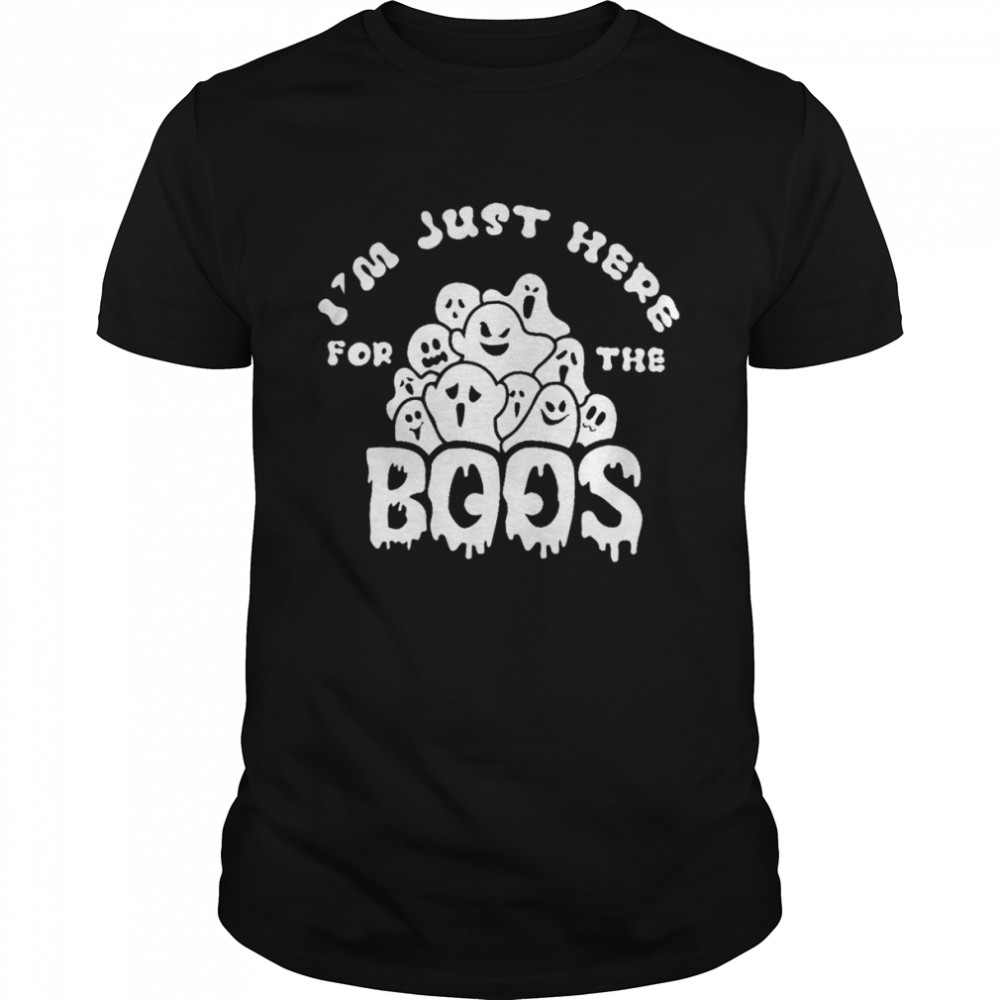 Im Just Here For The Boos Halloween  Classic Men's T-shirt