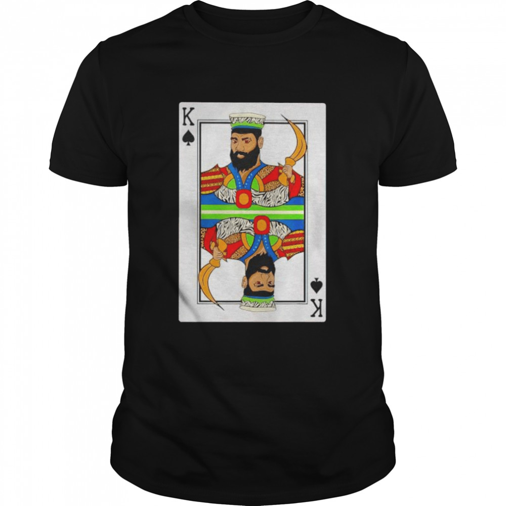 King Spades African American Card Halloween shirt Classic Men's T-shirt