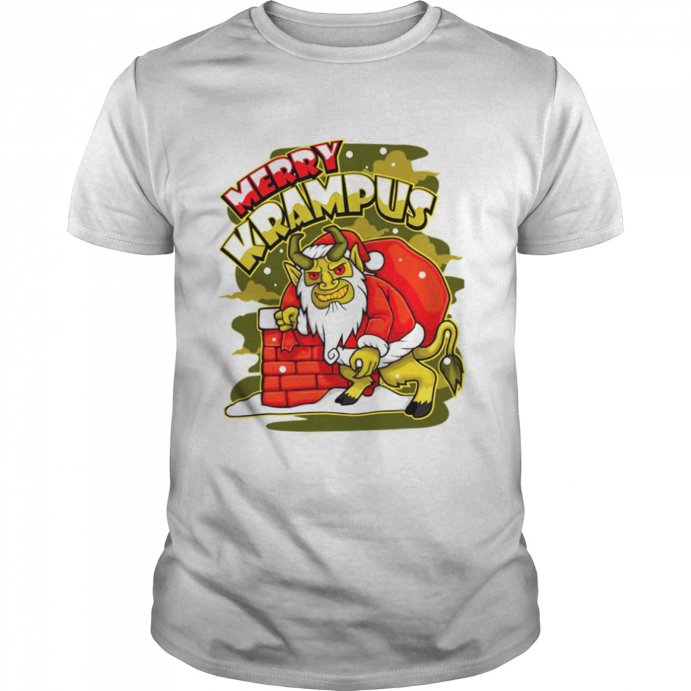 Krampus Xmas Joke Merry Christmas shirt Classic Men's T-shirt