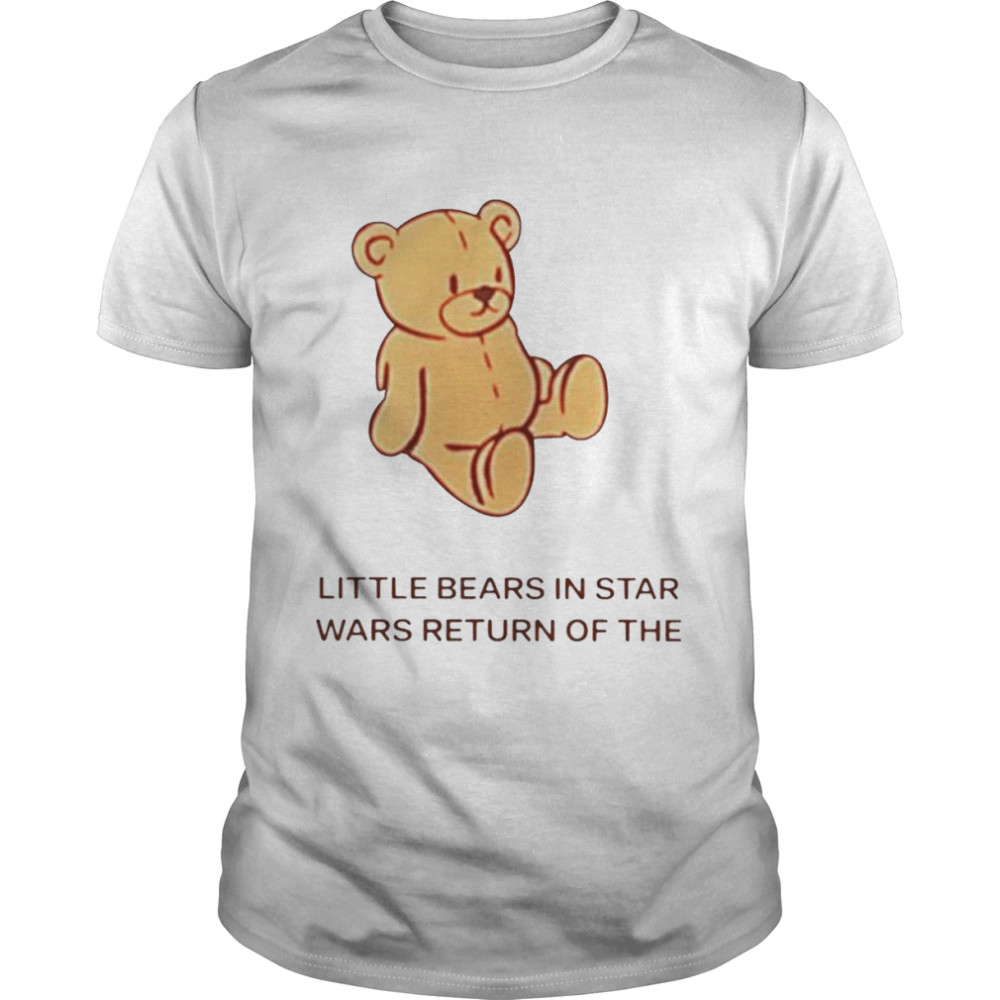 Little bears in the Star Wars retur of the shirt Classic Men's T-shirt