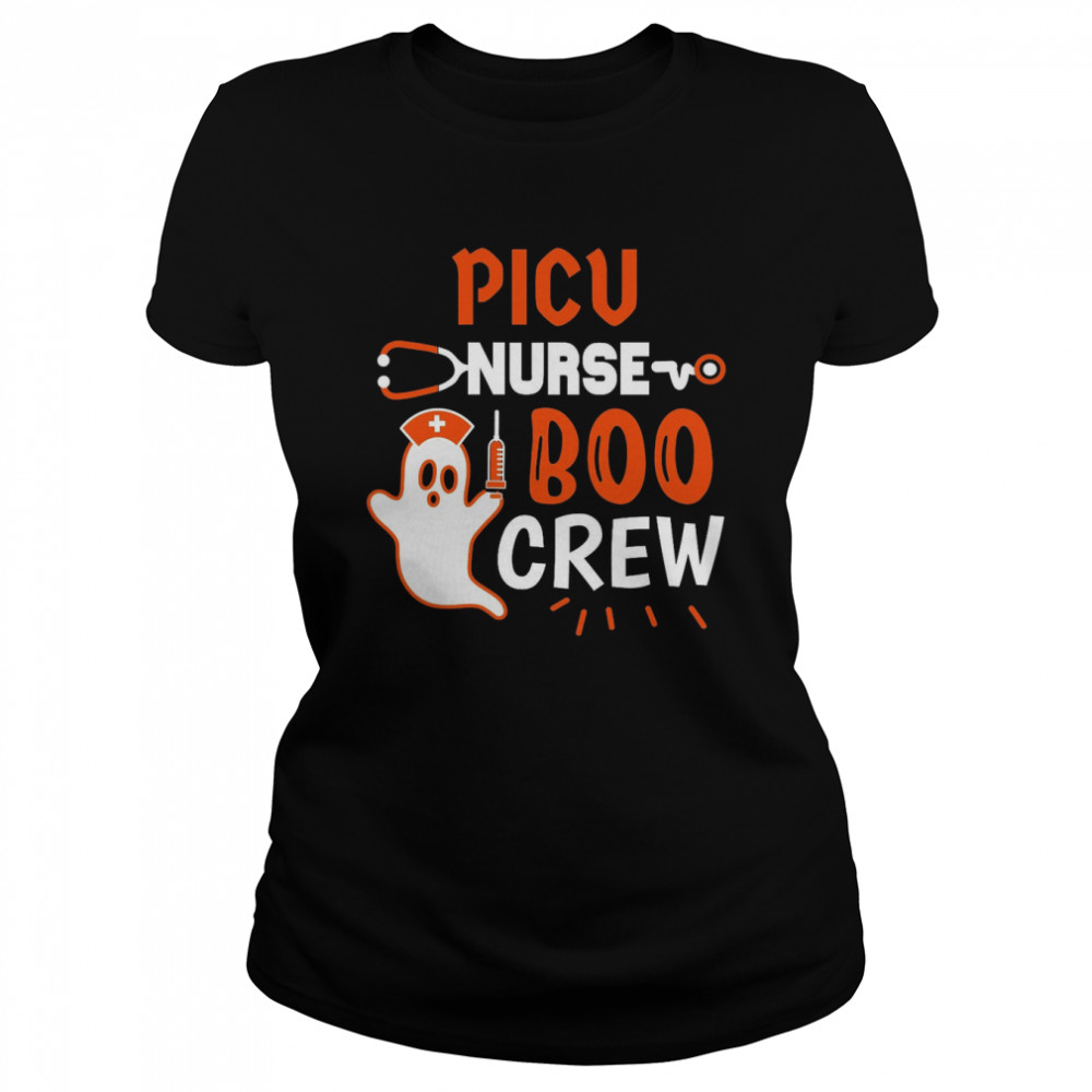 picu nurse halloween classic womens t shirt